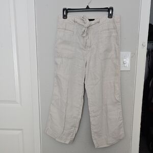 Sanctuary Light Beige Linen Trousers